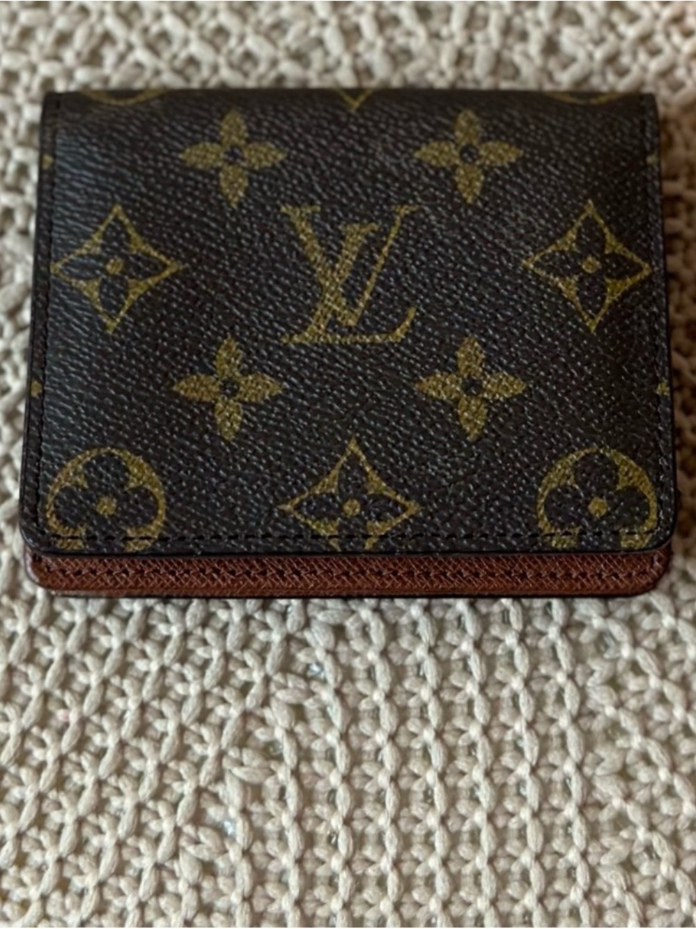 Louis Vuitton Monogram Canvas Card & Key Holder in Brown and Tan - Picture 3 of 8
